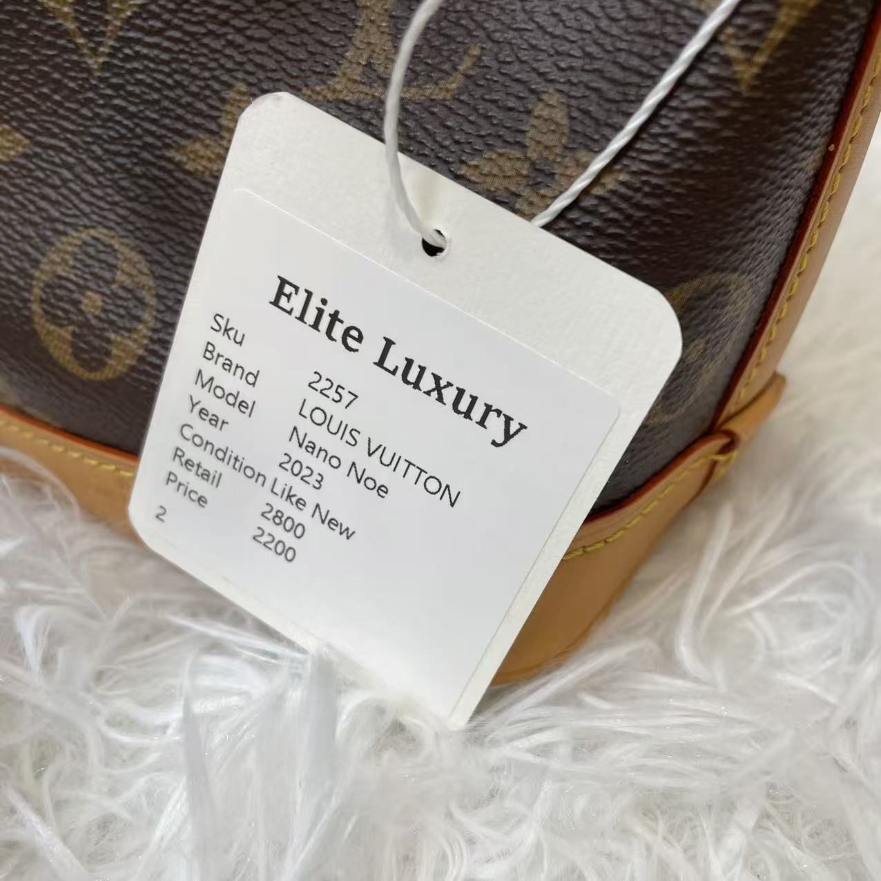 (Preowned) LOUIS VUITTON NANO NOE