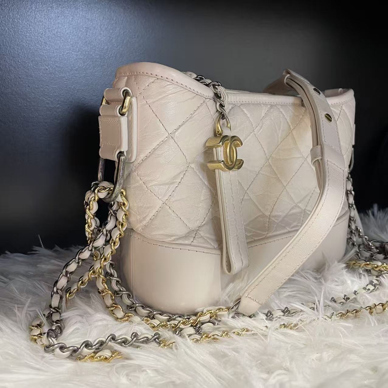 (Preowned) CHANEL Gabrielle Logo PM