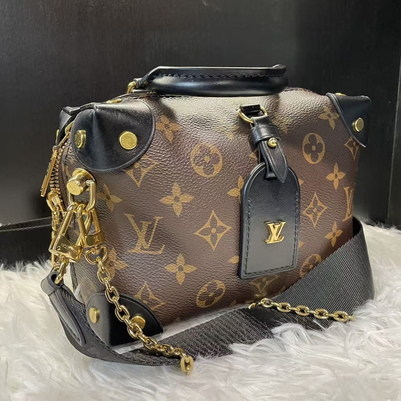 (Preowned) LOUIS VUITTON PETITE MALLE Souple