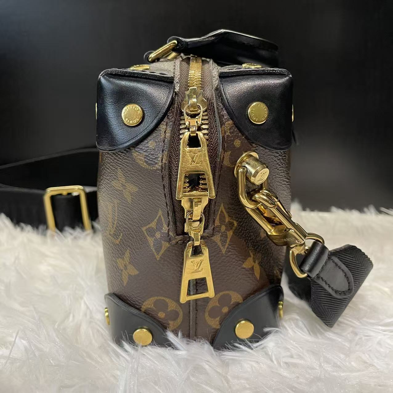 (Preowned) LOUIS VUITTON PETITE MALLE Souple