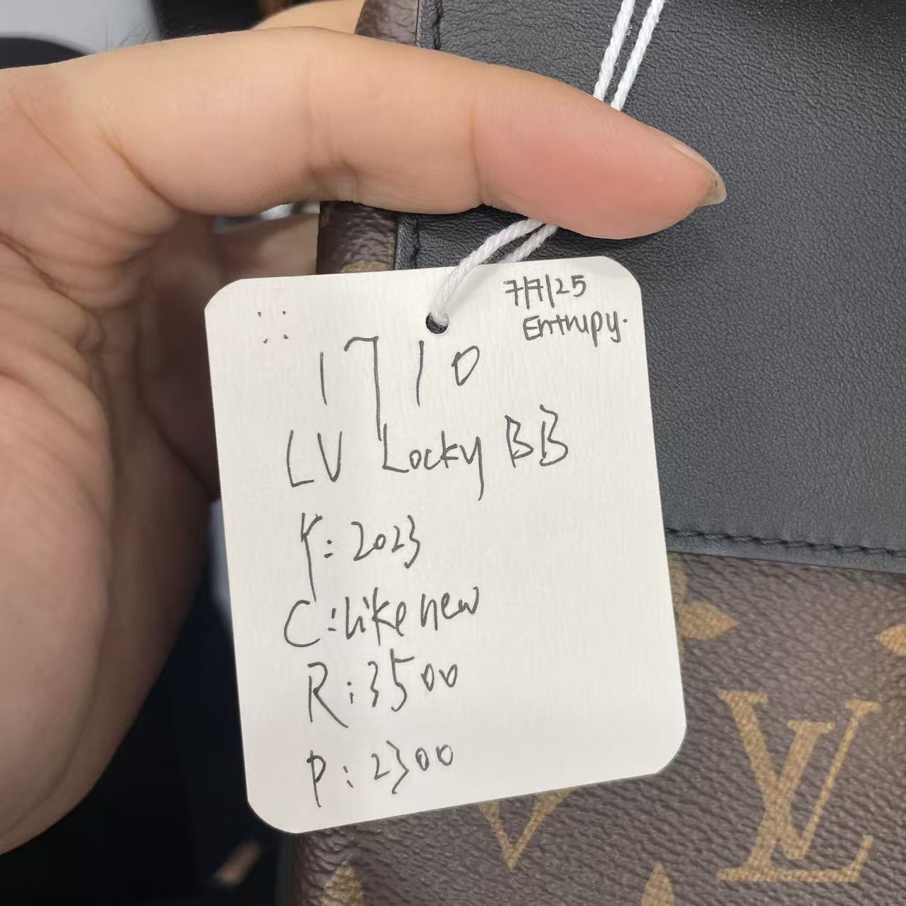 (Preowned) LOUIS VUITTON Locky BB