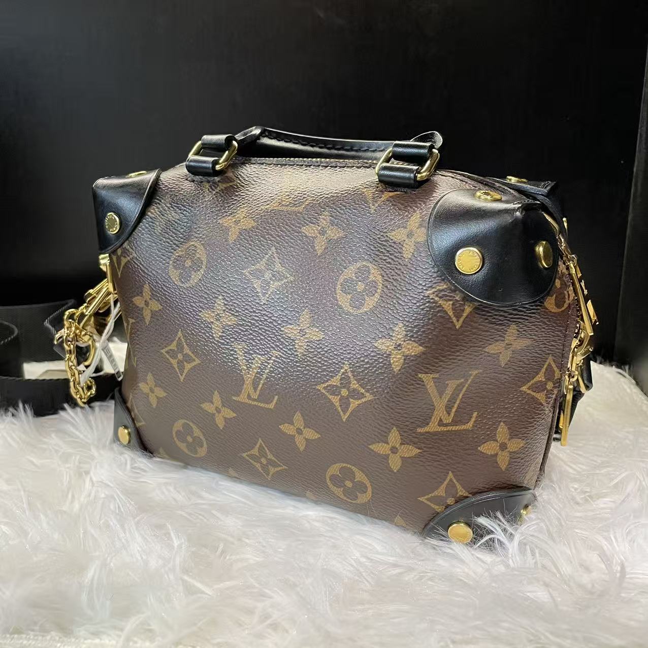 (Preowned) LOUIS VUITTON PETITE MALLE Souple