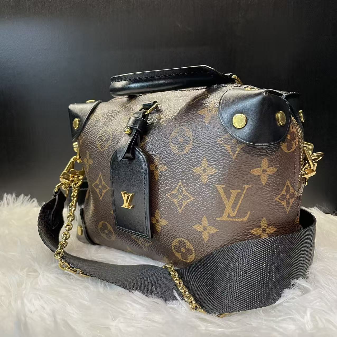 (Preowned) LOUIS VUITTON PETITE MALLE Souple